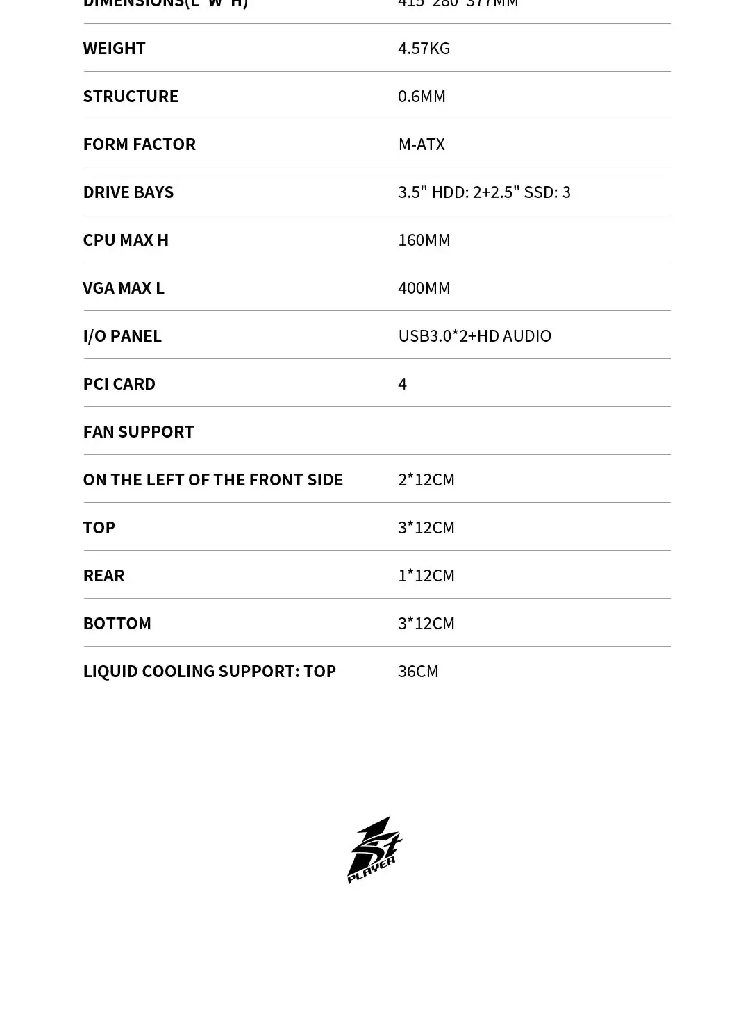 Gaming PC case with advanced airflow and sleek design for optimal performance.