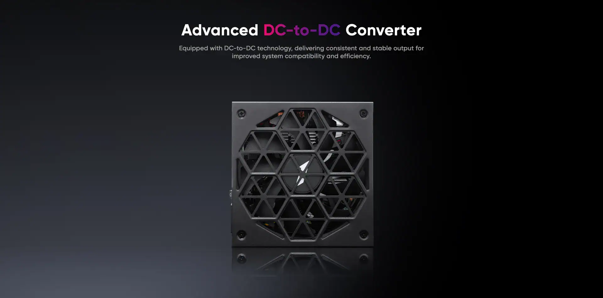 High-performance DC-to-DC converter with innovative design for efficient power management.